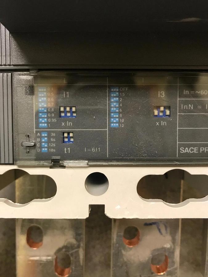 Used 600 Amp ABB Sace S6N Molded Switch Case | 4 Pole