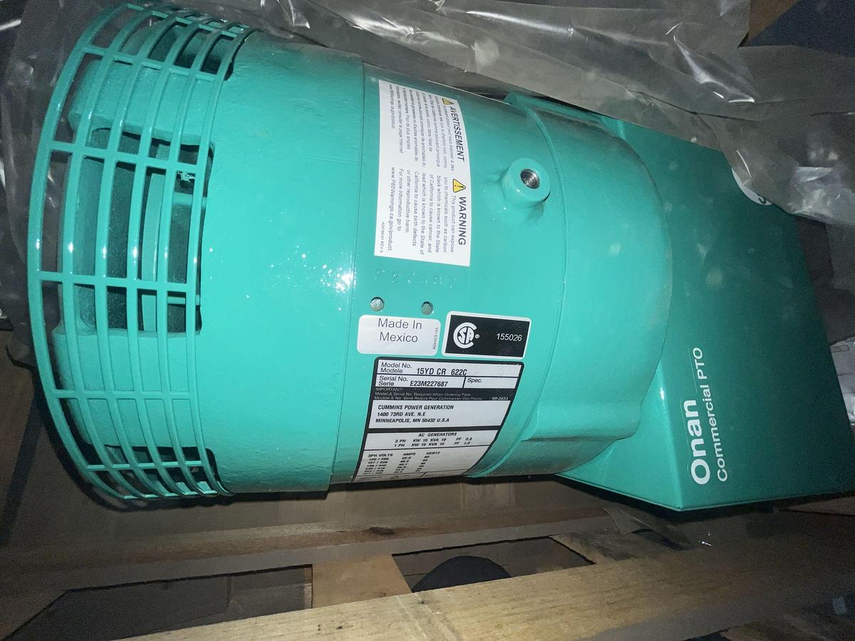 15kW 2023 Cummins 15YD CR 622C Alternator