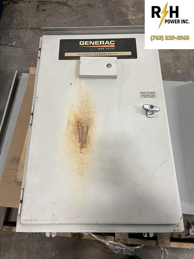 Used Used 400 Amp Generac Transfer Switch HTSN400A3 - S/N: 5606360