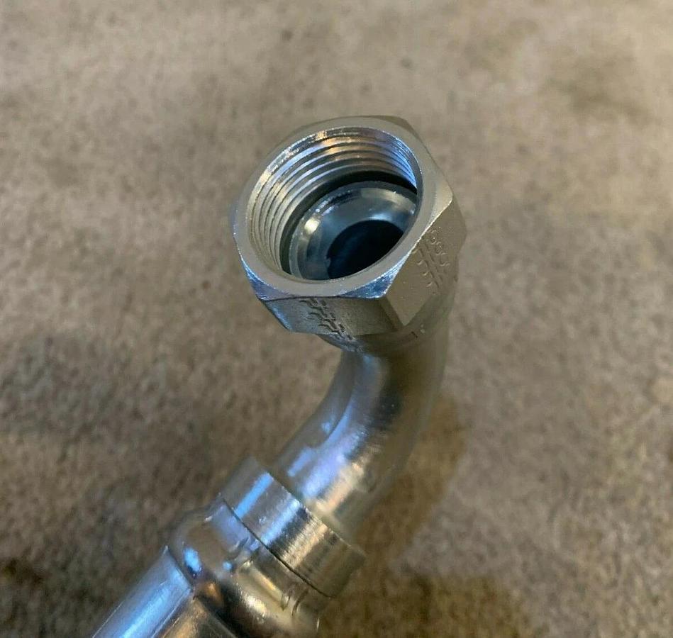 Used New Genuine OEM Cummins Parker Hydraulic Hose 31.5" Long RBAA | P/N: 503-2439