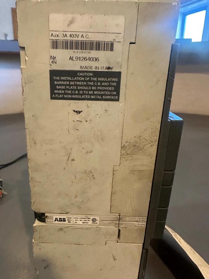Used ABB SACE S4N 250 Amp Circuit Breaker - AL91264036