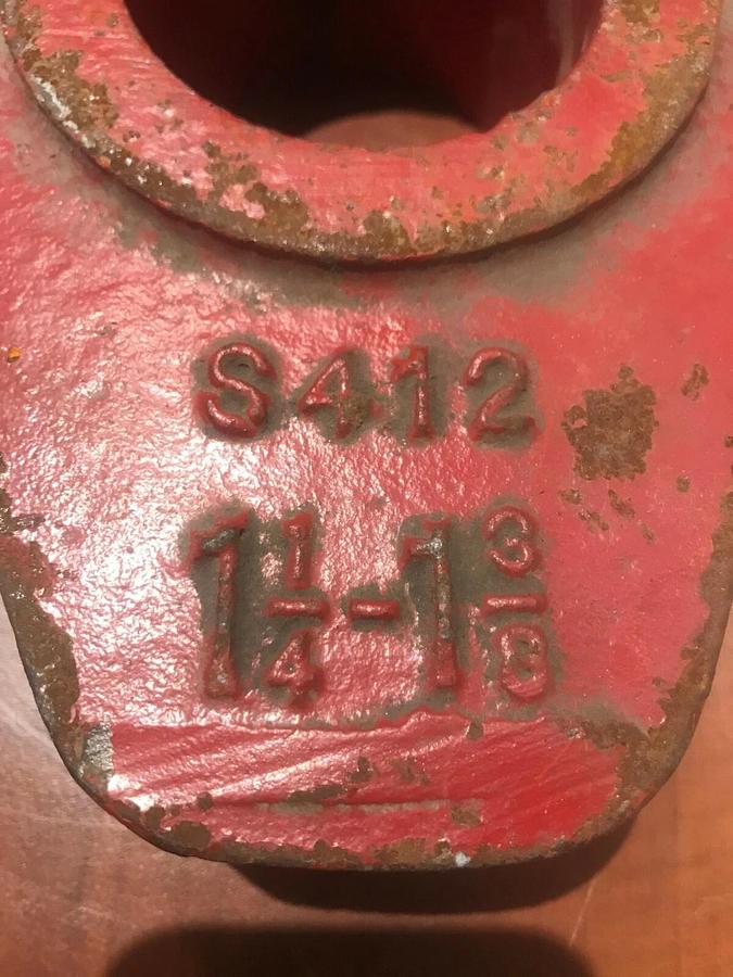 Crosby S-412 Solid Thimble - 1-1/4" - 1-3/8" Wire Rope | Rigging Lifting