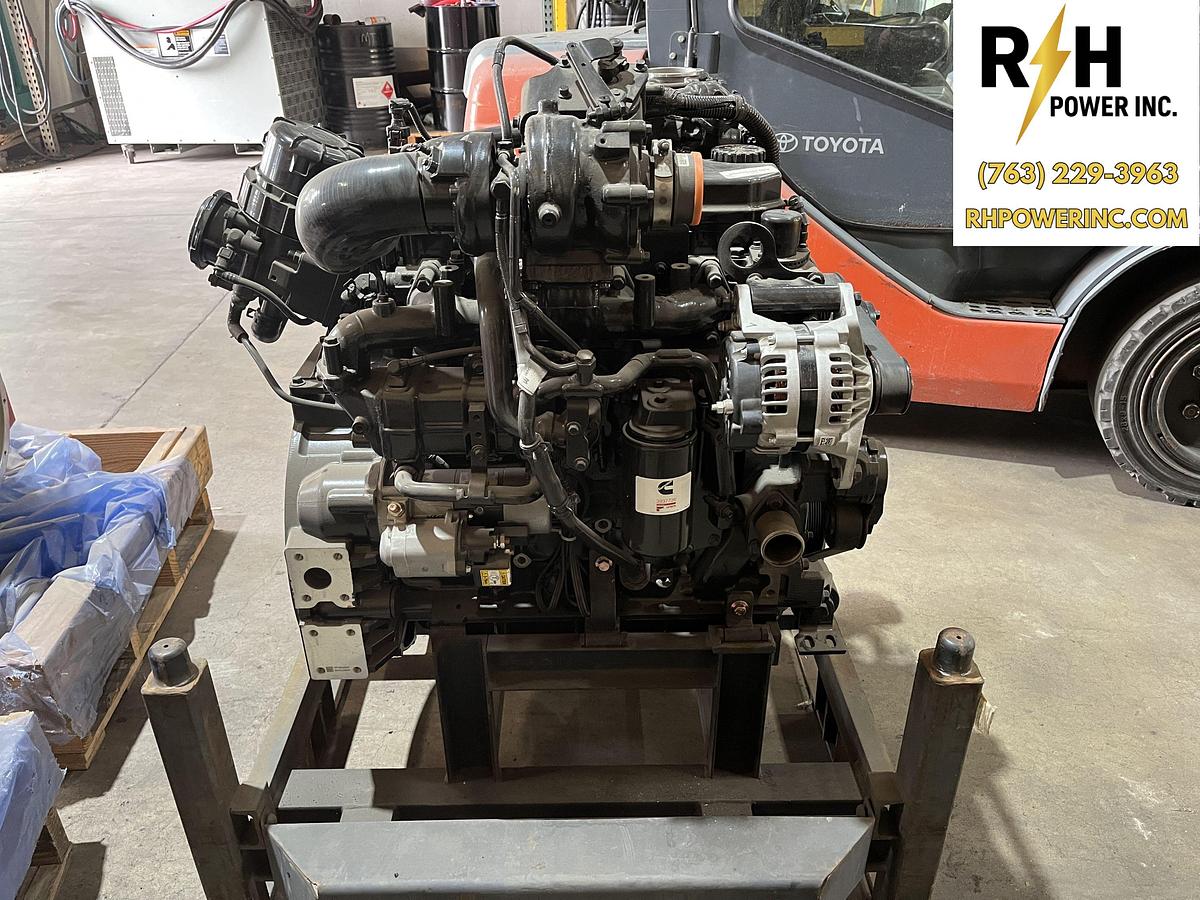 New Cummins 4.5 L QSB5-G12 Diesel Engine [Black Variant]