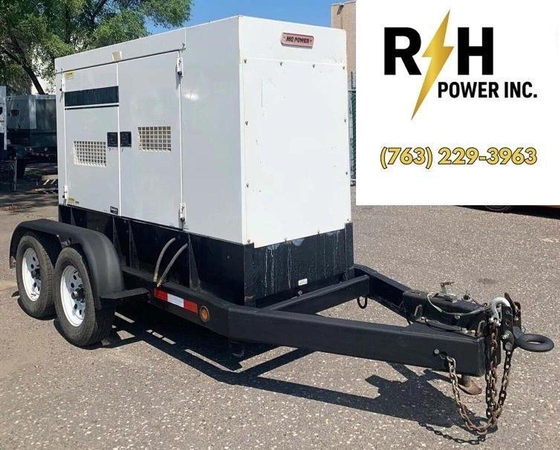 Used 70kVA Multiquip MQ Power Mobile Diesel Generator DCA-70SSJU4i | S/N: 7306735