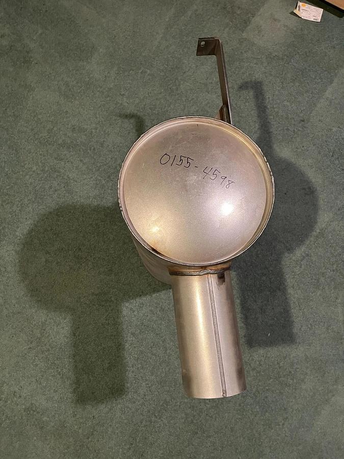 New Cummins Exhaust Muffler - P/N: 0155-4598