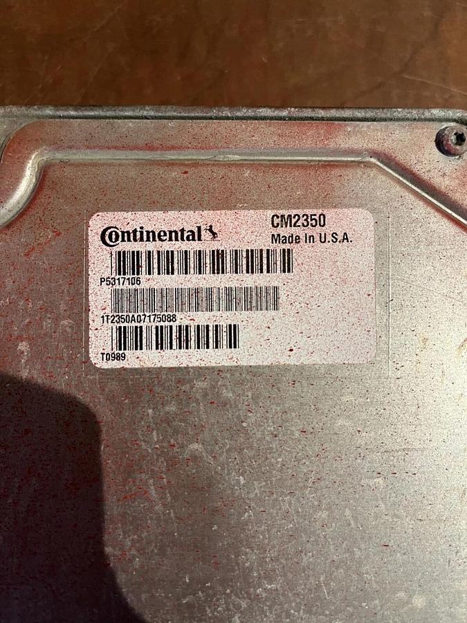 Used Cummins ISX15 Engine Control Module from QSB4.5 - P/N: 5317106 - S/N: 7175088