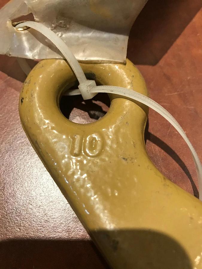 New 3/8" Crosby Clevis Foundry Eye Hook | Grade 80 WLL 7,100 lbs.