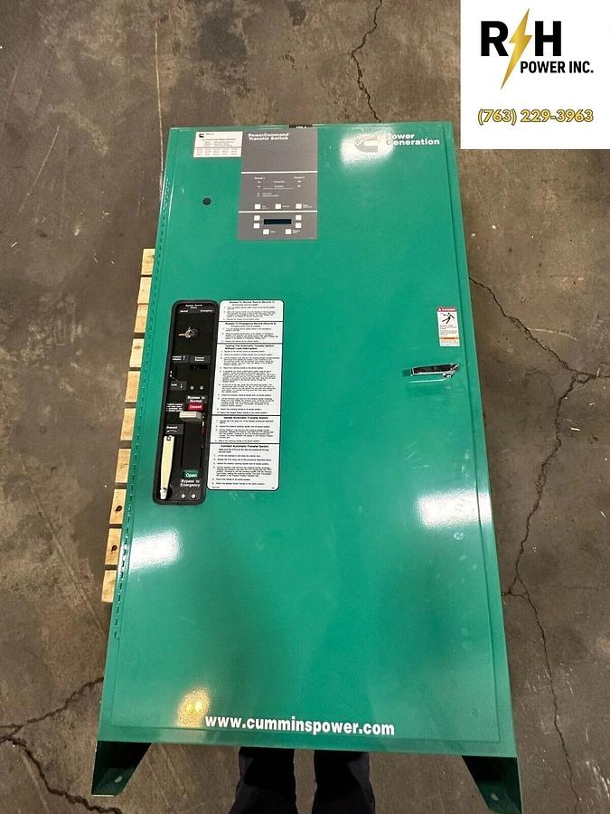 Used Cummins 150 Amp BTPCB-1525128 Automatic Transfer Switch - S/N: I15M877277