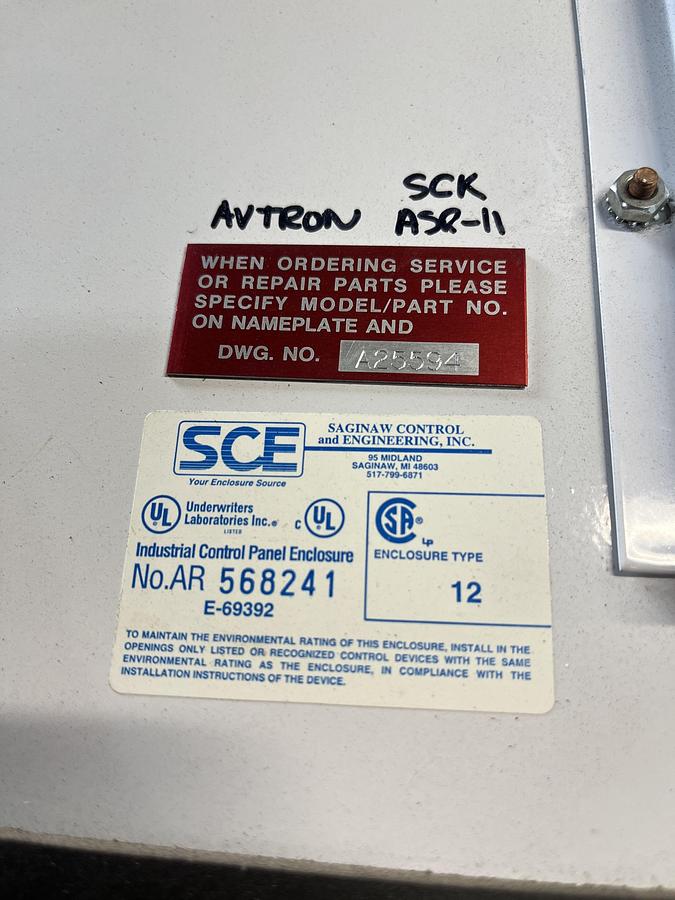Used Used 150kw 480V 3PH Avtron LSH150 / D34087-3 Outdoor Resistive Load Bank w/ Control