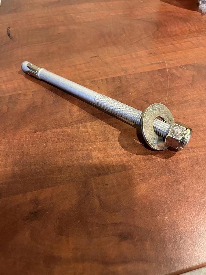 5/8" x 10" Steel Wedge Anchor - 10 Pack