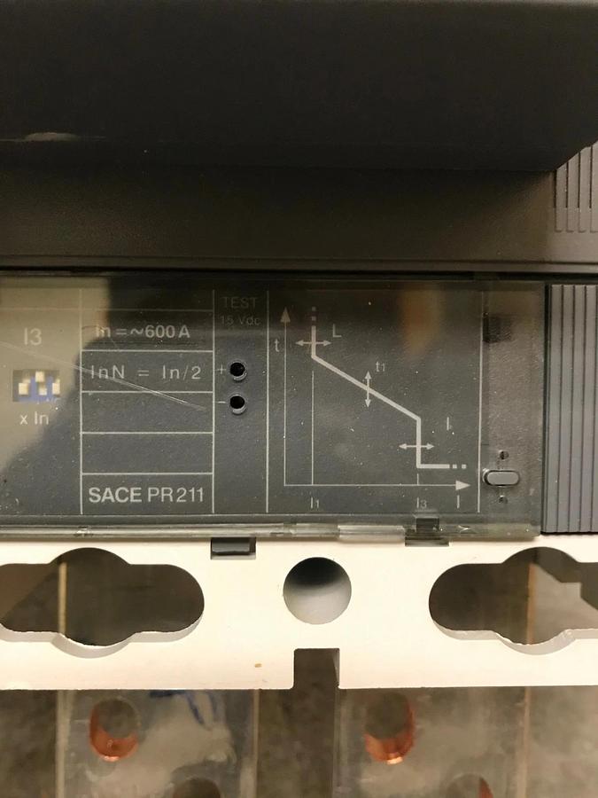 Used 600 Amp ABB Sace S6N Molded Switch Case | 4 Pole