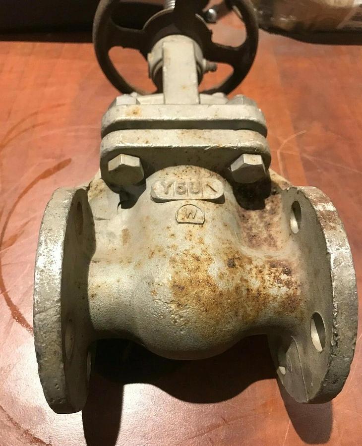 1" Powell CF8M Gate Valve 150 Stainless Steel | B-1122 FIG 2491