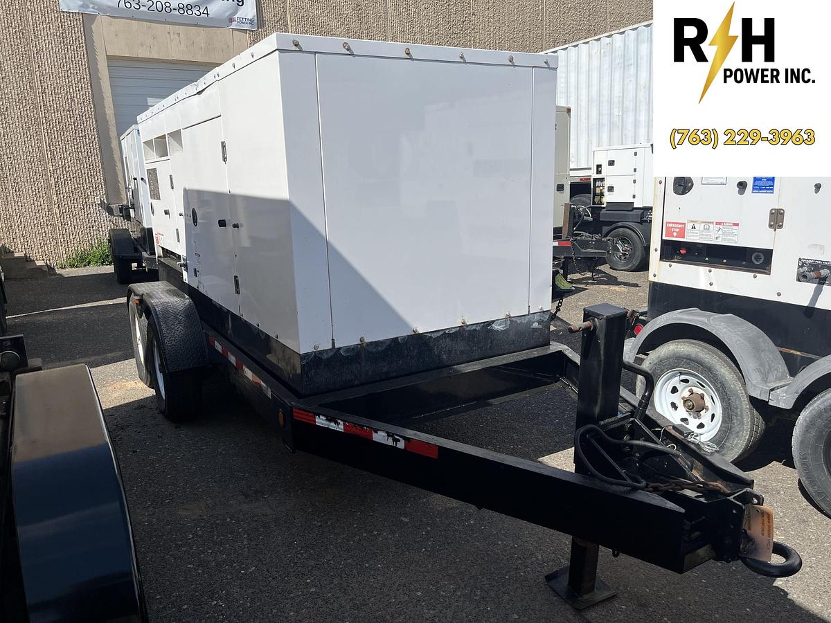 Used 200kw Cummins C200D6R Spec. D Mobile Diesel Generator - S/N: H140724239 (New Engine)