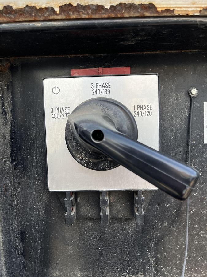 Used 200kW Cummins C200D6R Spec. A Mobile Diesel Generator - S/N: A120299158