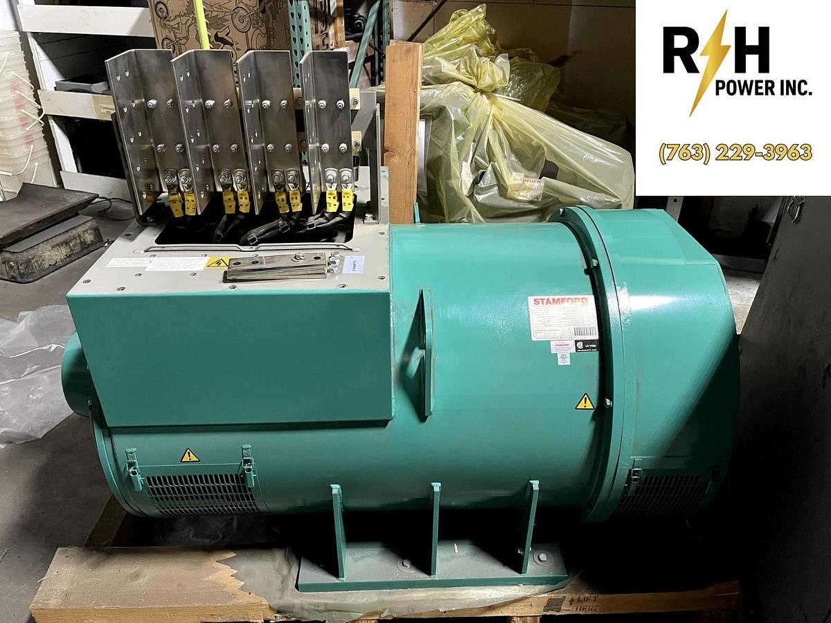 Used (New) 900kW Stamford Gen-End HCI634H - 480V/240V/208V  3Ph S/N: X18A045715