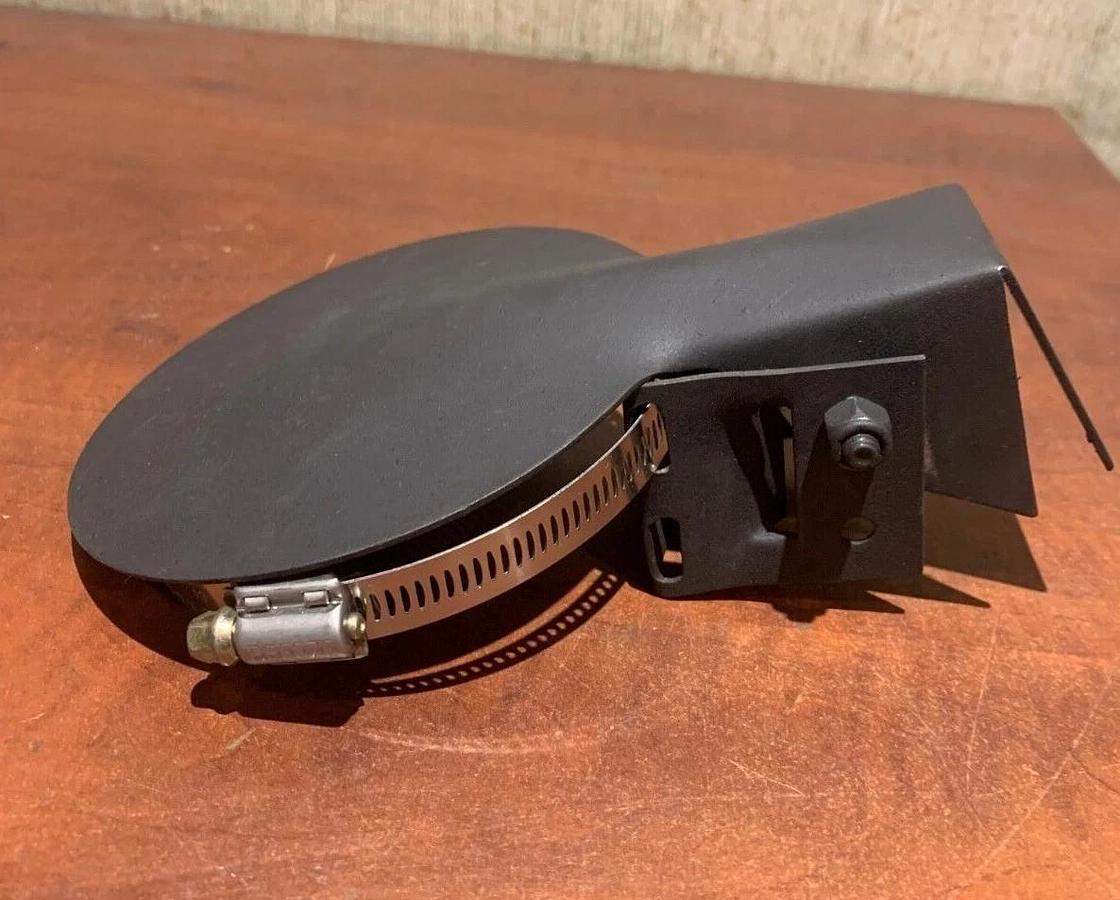 Used New Genuine OEM Cummins Onan 4.5" Steel Rain Cap | P/N: 155-0987