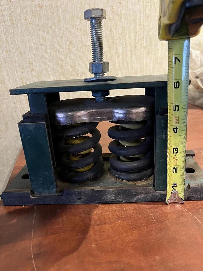 Used Used 12" Closed Mount Spring Vibration Isolator