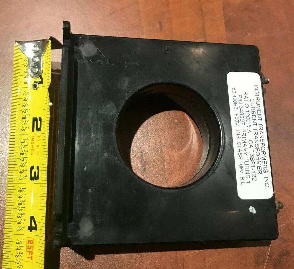 Used 1,200:5 Current Transformer CT 50-400Hz 600V | Instrument Transformers Inc.