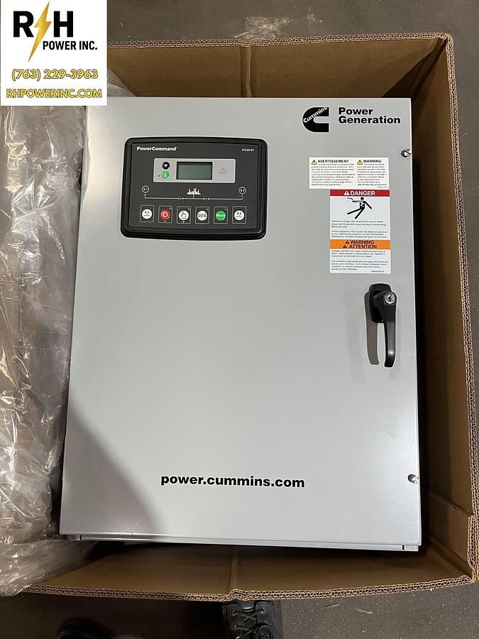 New 125 Amp 480VAC Cummins OTECA Spec. B Automatic Transfer Switch