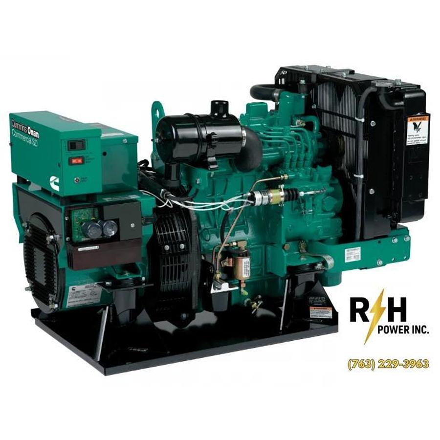 Used 10kw Cummins Diesel Generator 10HDKAG-61733J - P/N: A046X992