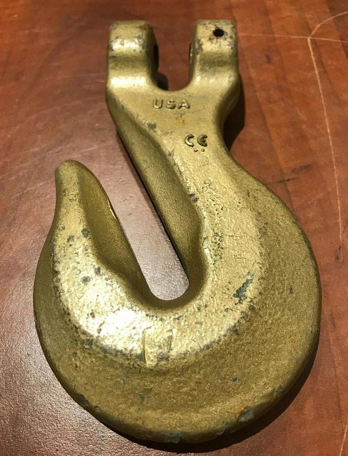 New 1/2" Crosby Clevis Grab Hook Grade 80 USA | WLL 12,000 lb.