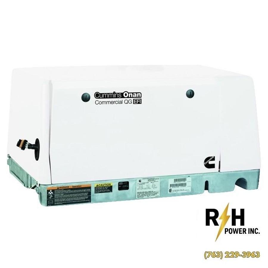 Used 5.5kw Cummins QG5500 EFI Mobile Gasoline Generator 5.5HGJAD-2138K - PN: A056F174