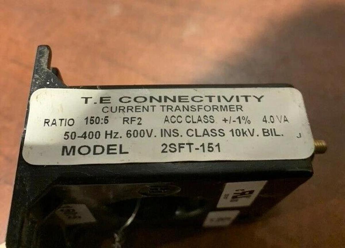 Used Multiquip TE Connectivity CT Current Transformer 150:5 DCA70SSJU4i Y0601809693