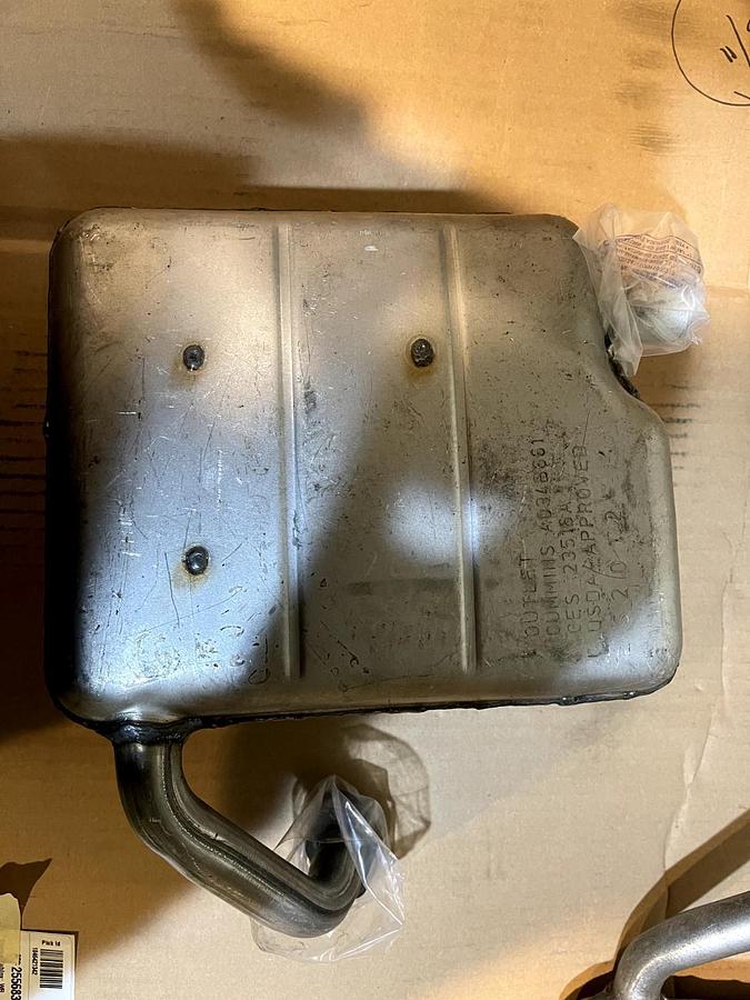 Cummins RV Generator Exhaust Muffler/Silencer A034B661