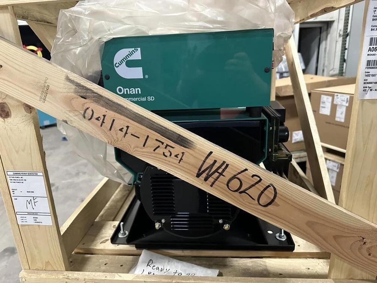 Used 8kw Cummins RV Diesel Generator 8HDKAG-11378K - 120/208V 3PH 60hz - PN: A063B625