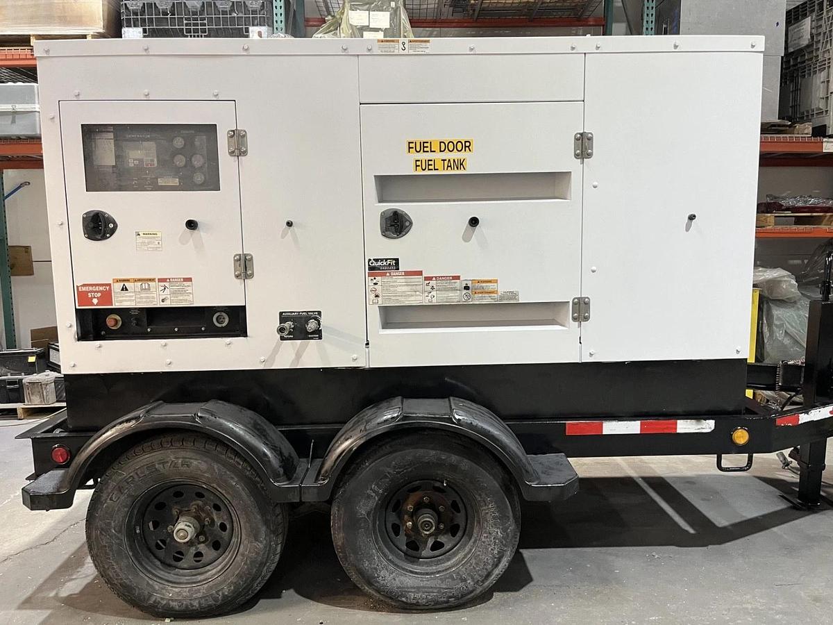 100kw Cummins C100D6R Spec. D Mobile Diesel Generator - S/N: B150798960