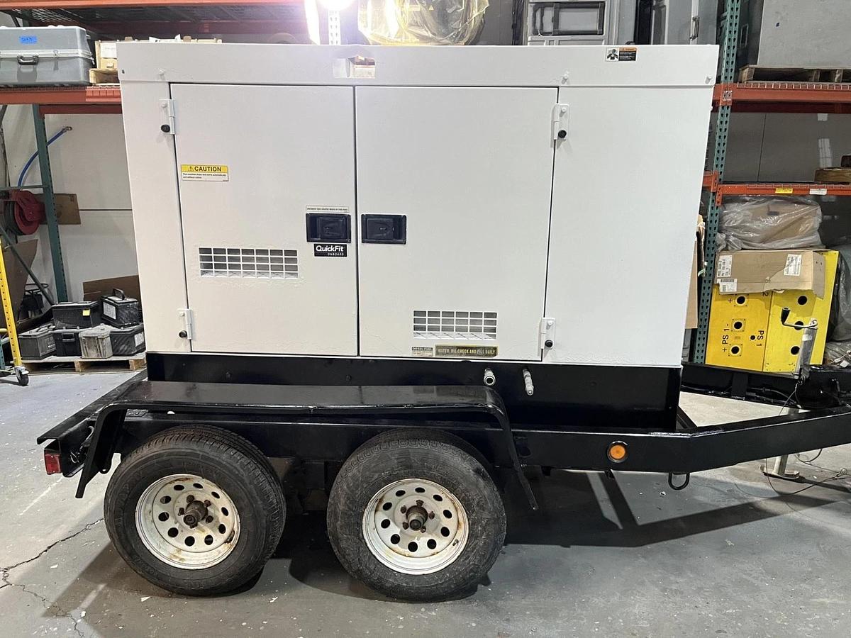Used 45kva Multiquip DCA45SSIU4F Mobile Diesel Generator - S/N: 7250705