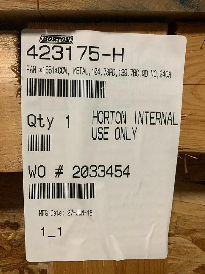 Used New Genuine OEM Cummins Radiator Fan QSK50 P/N: A029V133 | DQGAG DQGAH DQGAJ