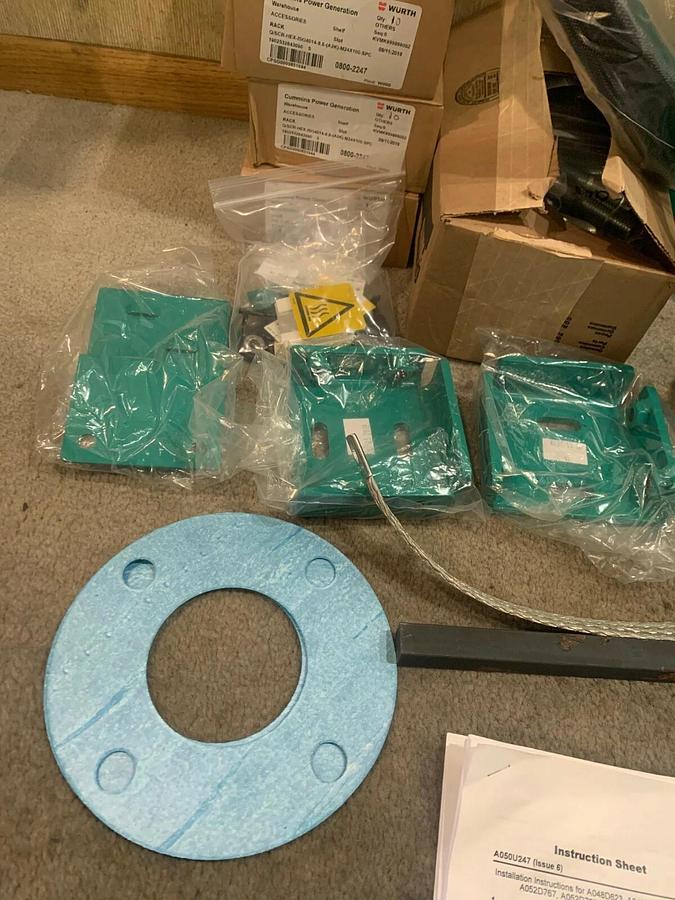 Used New Genuine OEM Cummins Radiator Accessories Kit (Spec A) | P/N: A049X082