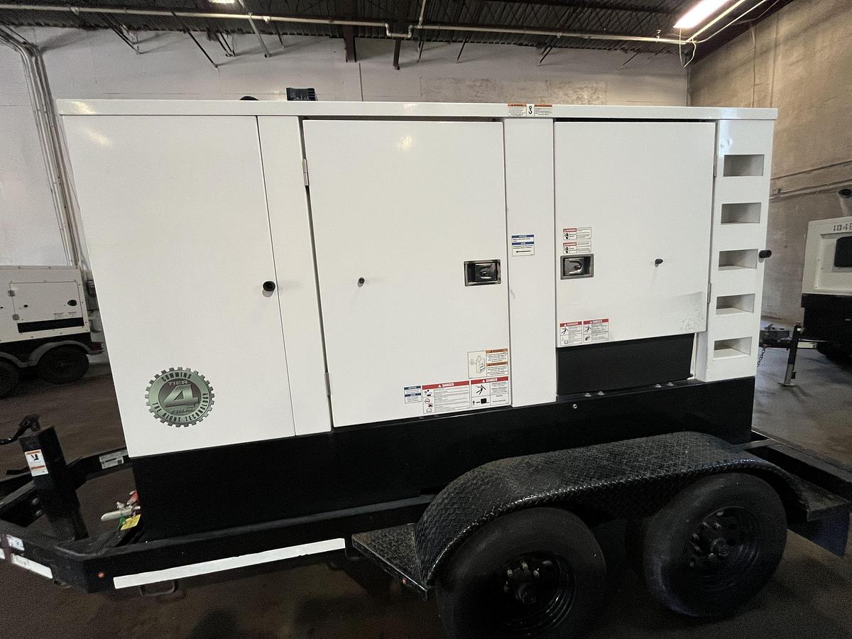Used 70kW Cummins C70D2RE Spec. B Mobile Diesel Generator - S/N: I190644519