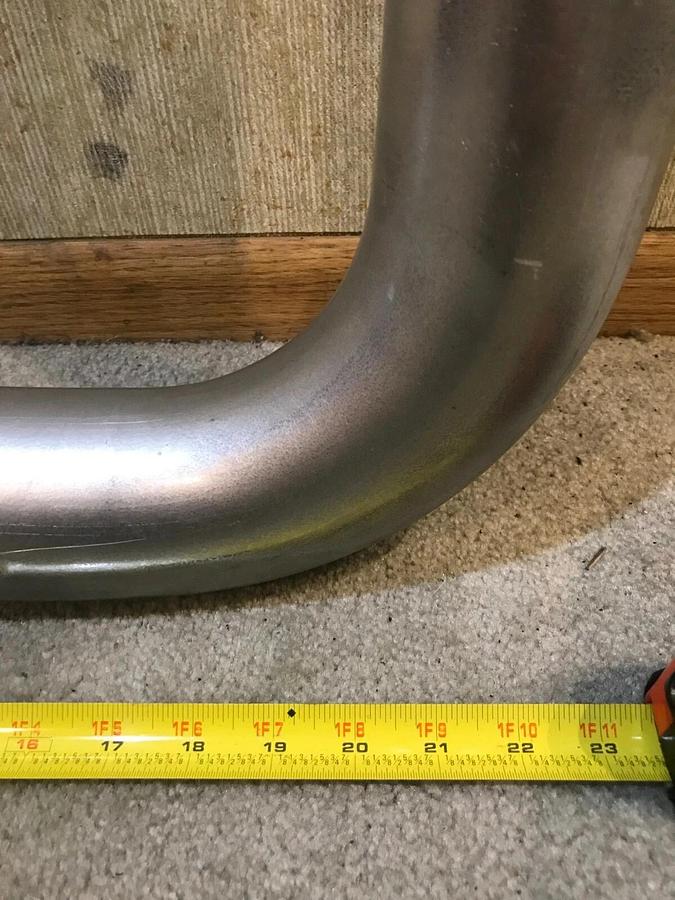 Used Cummins Flexible Exhaust Pipe Tube | P/N: A031A195 | C100-D6R C80-D6R C60-D6R