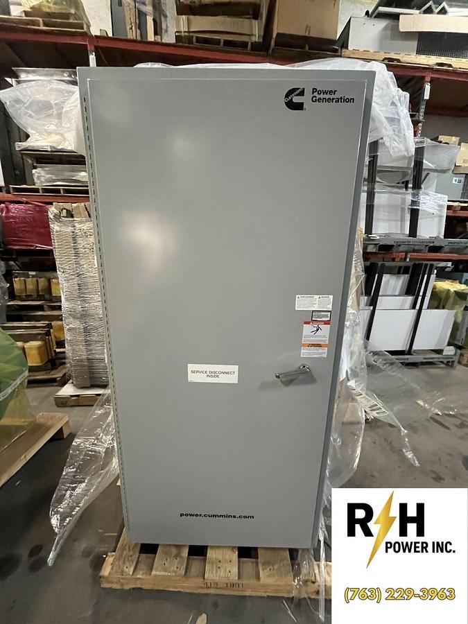 Used 200A 480VAC Cummins OTECSEB Spec. C Automatic Transfer Switch - S/N: E23M232923