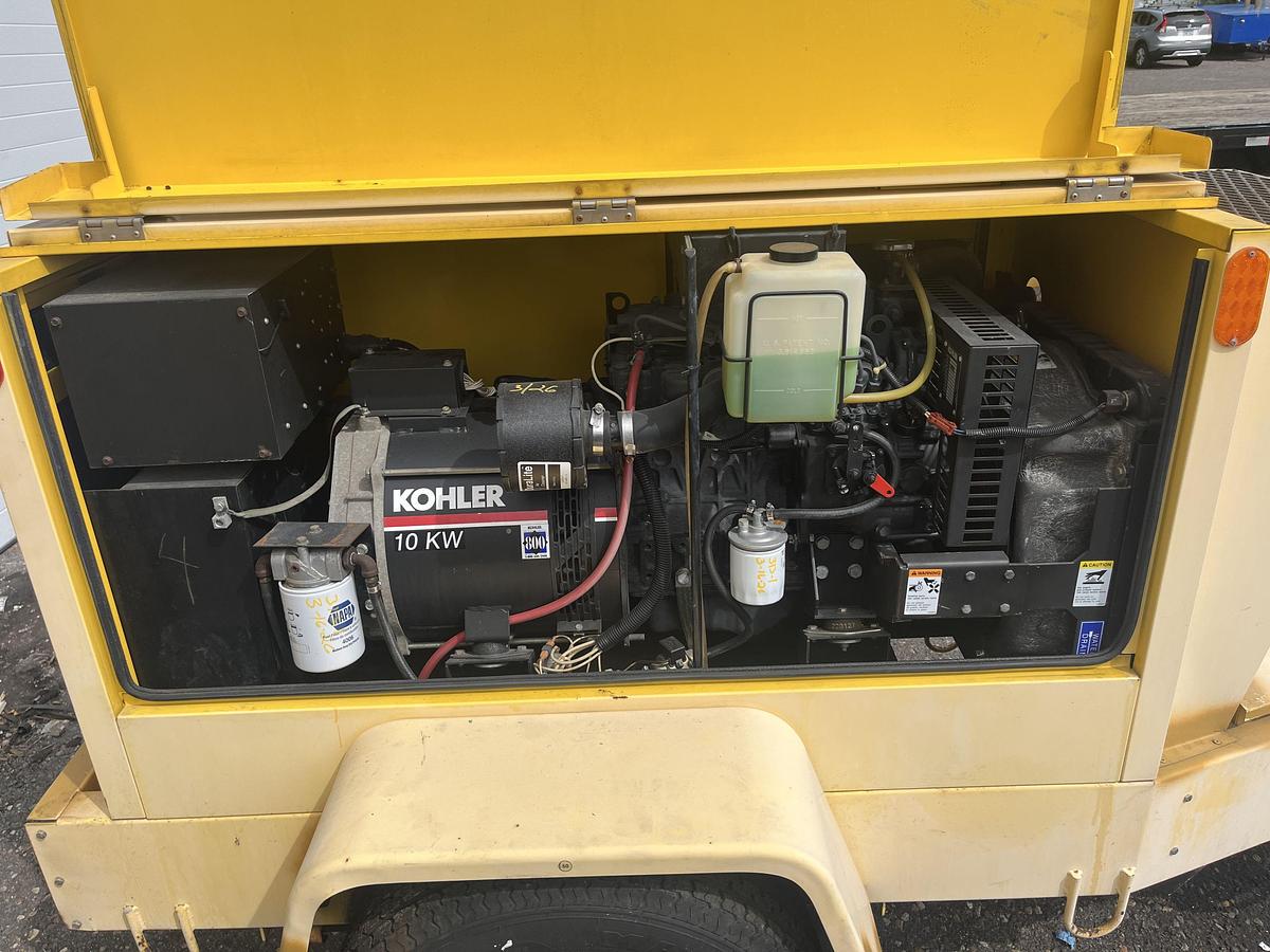Used 10kw CK PowerCKH-4310 / Kohler 10CC0Z61 Mobile Diesel Generator