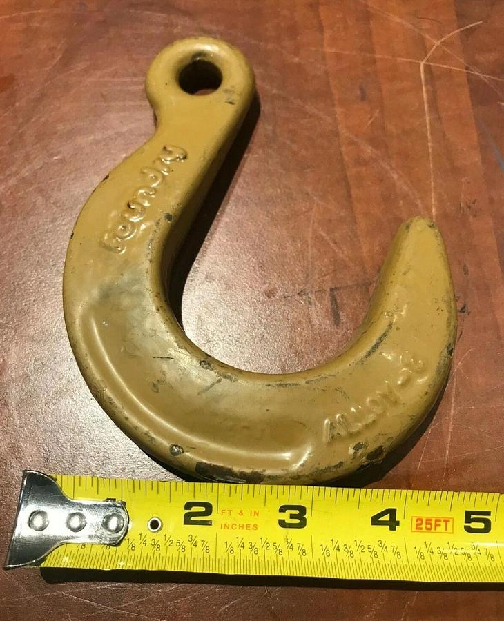 New 1/4"-5/16" Crosby Clevis Foundry Eye Hook | Grade 80 WLL 4,500 lbs.