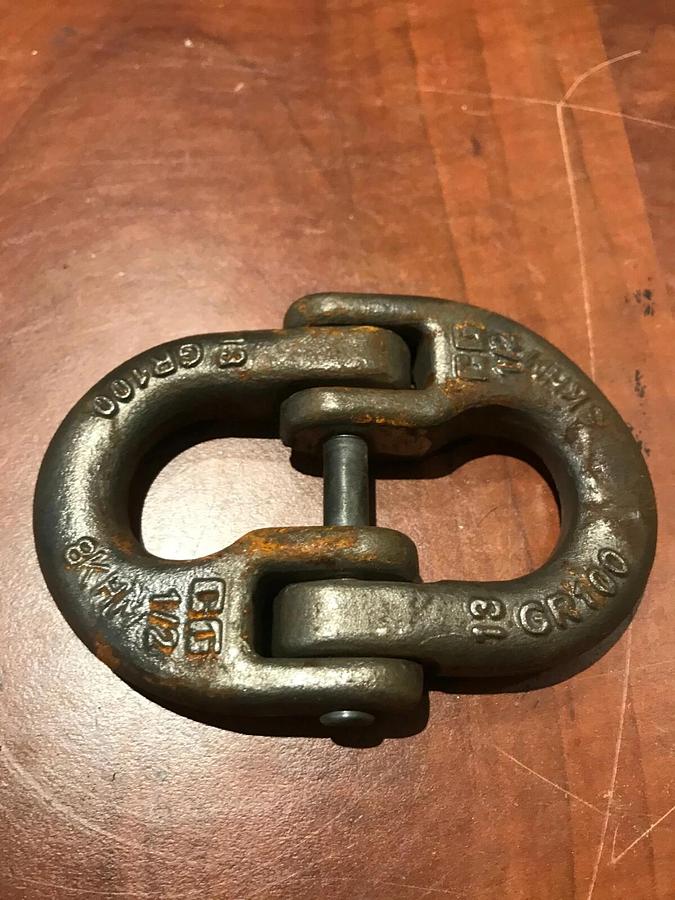 Crosby 1/2" Alloy Connecting Link A-1337 LOK-A-LOY GR 100 | 1015136 15,000 Lbs.