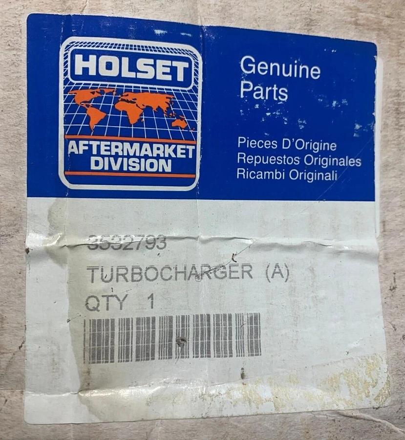 New Genuine OEM Holset Cummins Onan Turbocharger | PN: 3532793 3524255 0145-0682