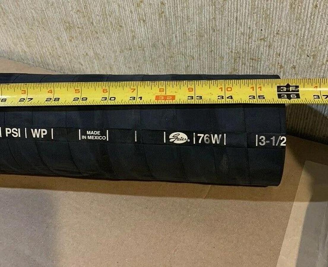 Used (4 Pack) Gates Cummins Coolant Radiator Hose 3' x 3 1/2" P/N: 503-0569 4176-003