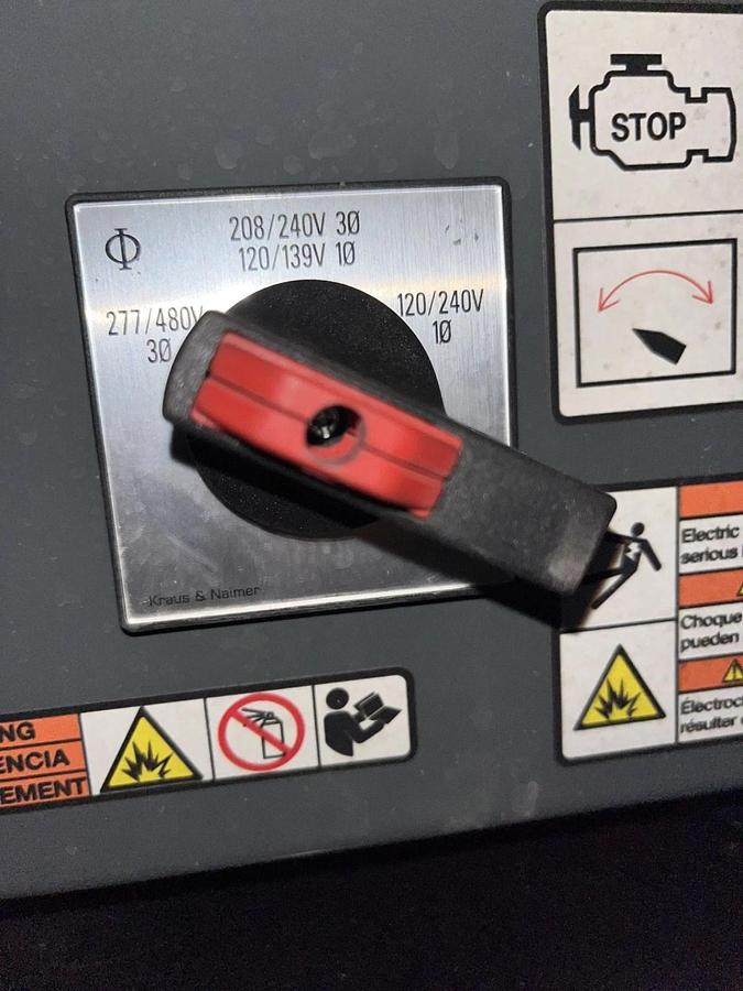 Used 25kVA Wacker Neuson G25 Mobile Diesel Generator - S/N: 24475341