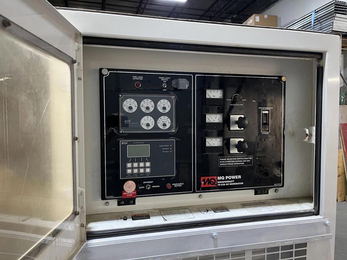 Used 70kva Multiquip DCA-70SSJU4I Mobile Diesel Generator - S/N: 7306566