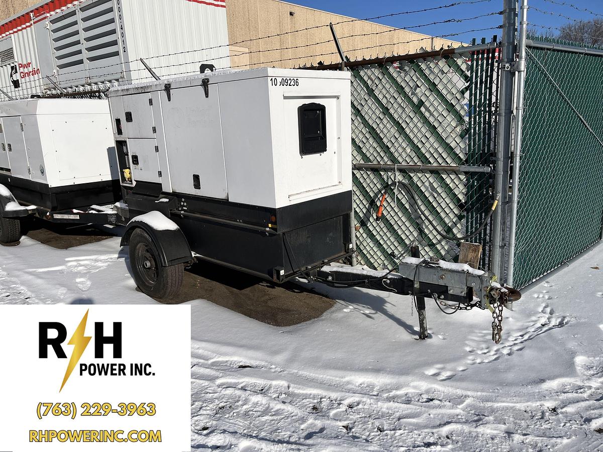 Used 25kVA Generac MMG25IF4 Mobile Diesel Generator - S/N: 3001741343