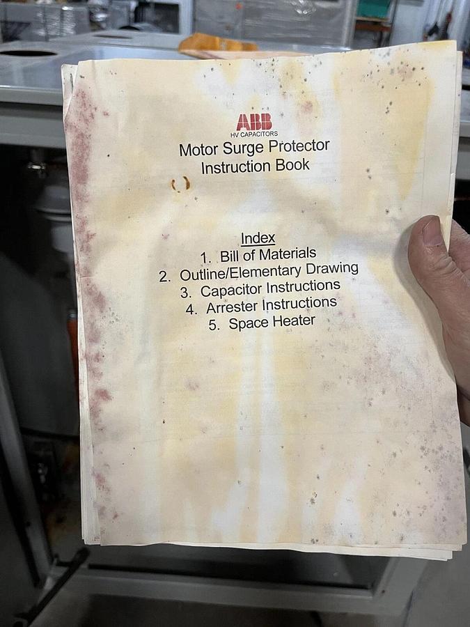 Used Used ABB / Controllix 4160V 60hz Motor Surge Protector - S/N: 141-052-2