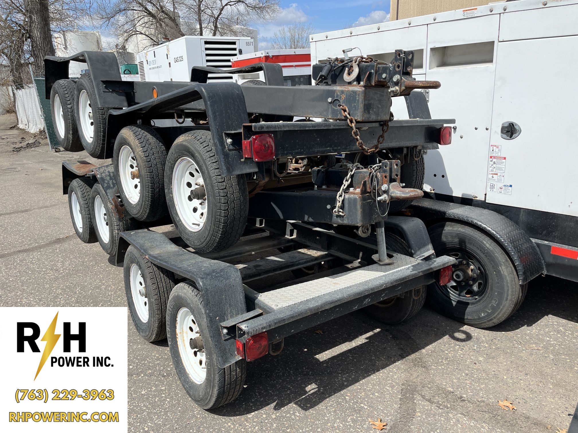 Used Used Multiquip TRLR45H 12' Dual Axle Trailer