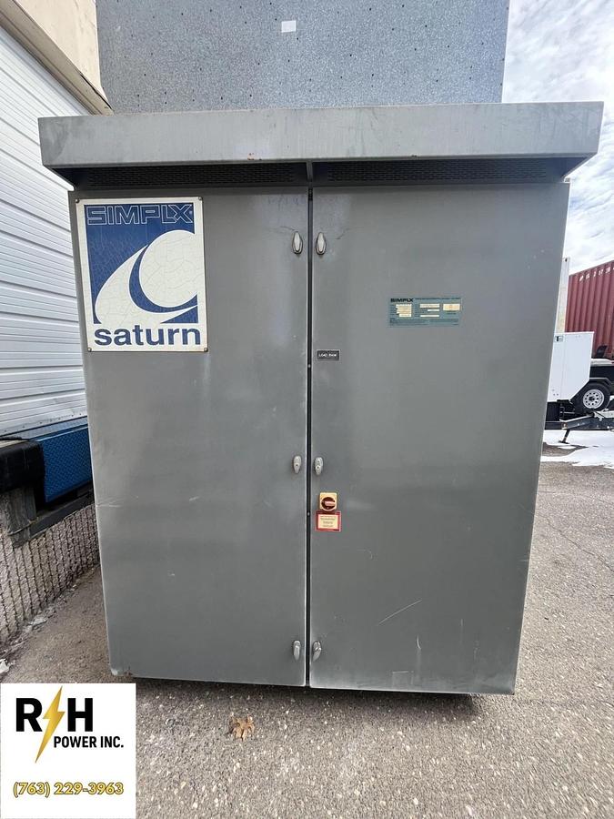 Used 2000kw Simplex LBS Forced Air-Cooled Resistive Load Bank S/N: 36970-99-43-17