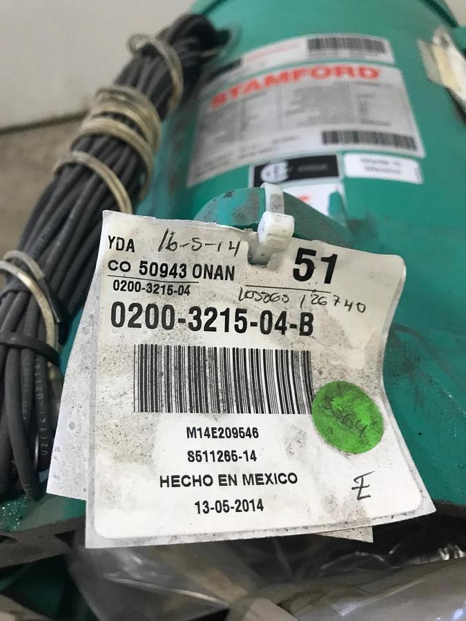 New 20kW Stamford Alternator YD Generator 480V 3PH | Cummins P/N: 200-3215-04