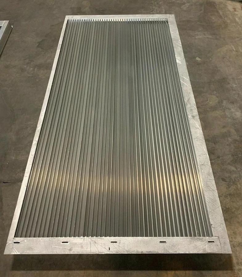 New Ruskin Aluminum Louver EME3625 | 73.5" Long x 36.75" Wide x 3" High
