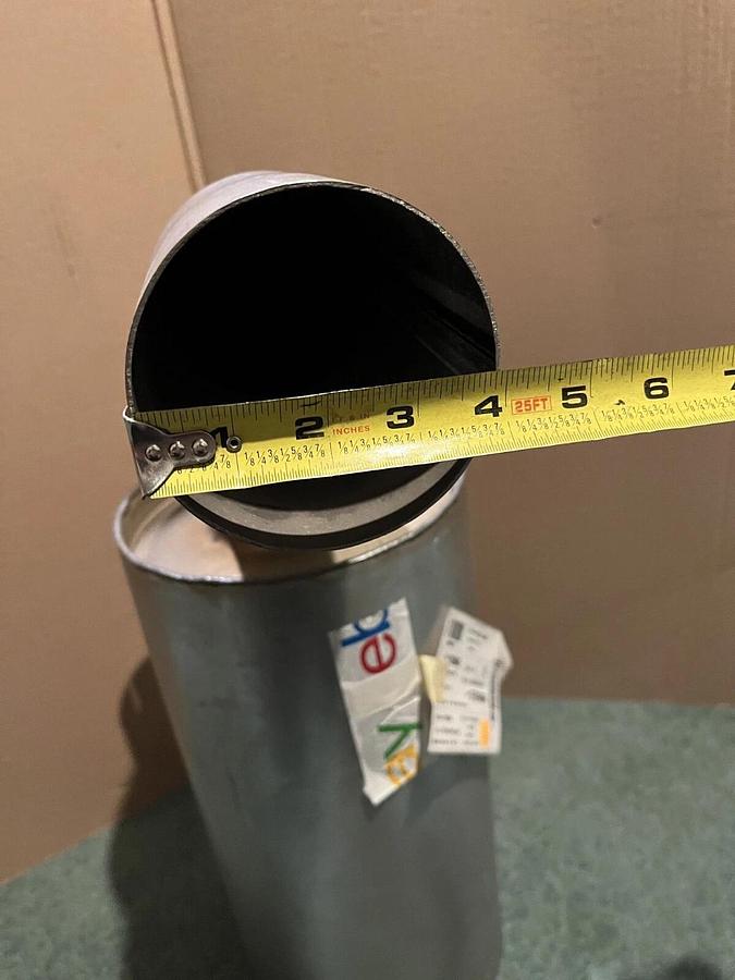 New Cummins Exhaust Muffler - P/N: 0155-4686